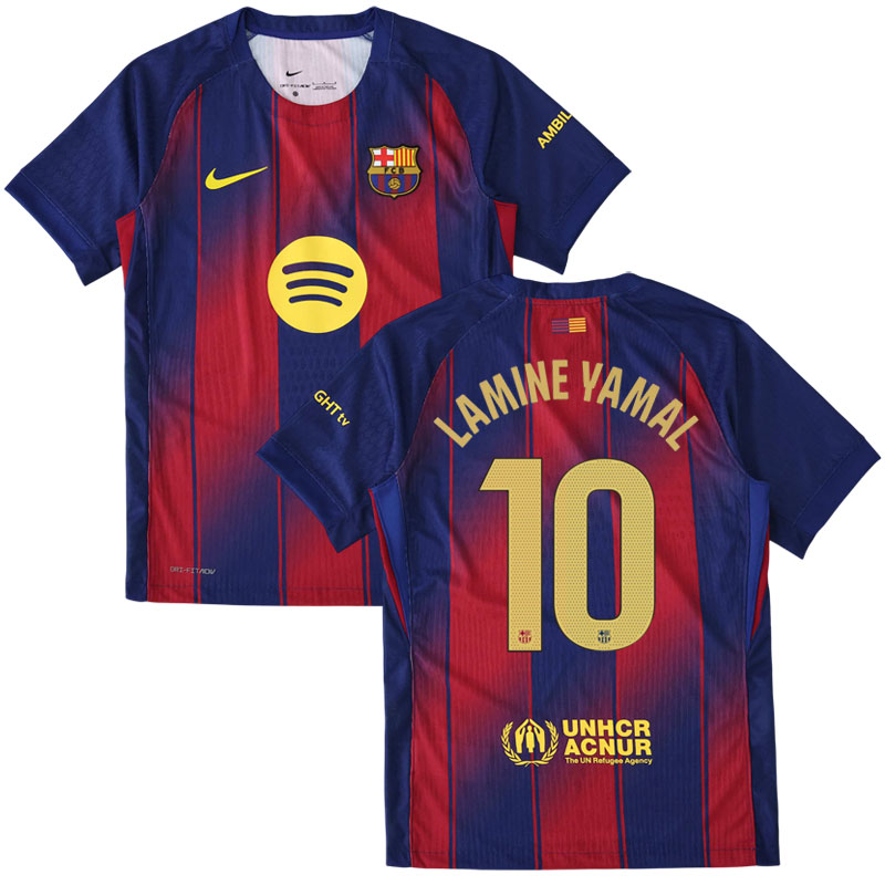 Pánský fotbalový dres FC Barcelona 2025/26 domácí - Lamine Yamal 10