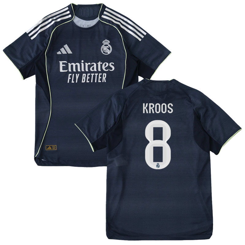 Venkovní fotbalový dres Real Madrid 25/26 - KROOS 8 na zádech