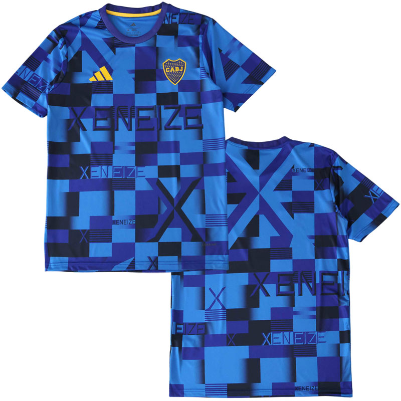 Boca Juniors předzápasový dres 2025/26 fotbalový trikot krátký rukáv
