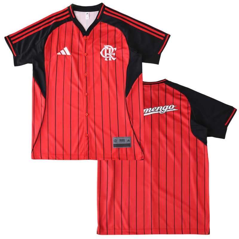 Červené baseballové tričko CR Flamengo 2025/26 pro muže