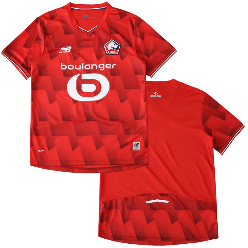 Červený domácí fotbalový dres Lille LOSC 2025/26