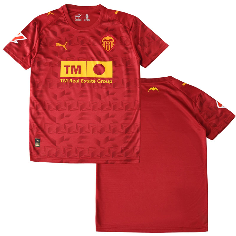 Červený fotbalový dres Valencia CF 2025/26 venkovní