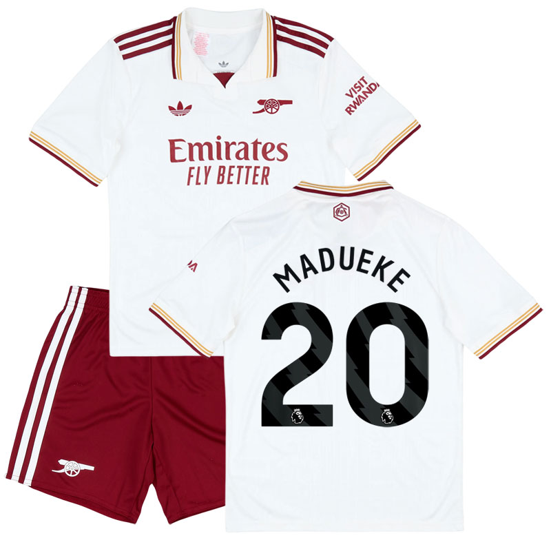 Dětský fotbalový dres Arsenal 25/26 třetí sada - tričko a šortky Madueke 20