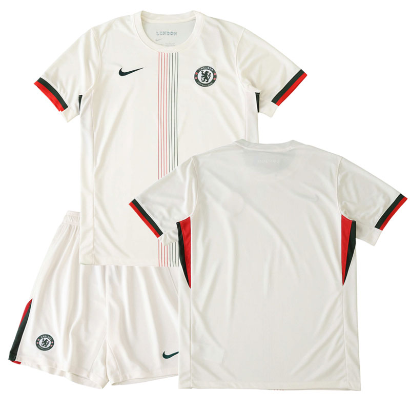 Dětský fotbalový dres Chelsea FC 2025/26 - venkovní sada tričko + šortky