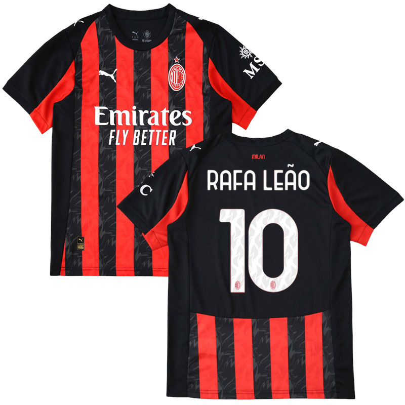 Domácí dres AC Milán 2025/26 s hráčským potiskem Rafa Leão 10