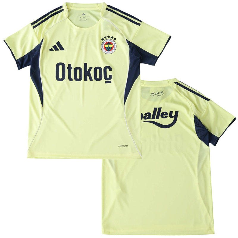 Fenerbahçe fotbalový dres 25/26 – žlutý pánský venkovní dres