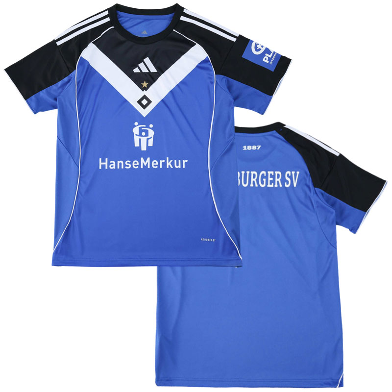 Fotbalový dres Hamburger SV 2025/26 - modrá venkovní varianta