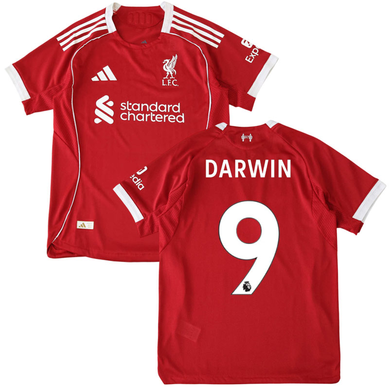 Fotbalový dres Liverpool 2025-26 domácí pánská verze Darwin 9