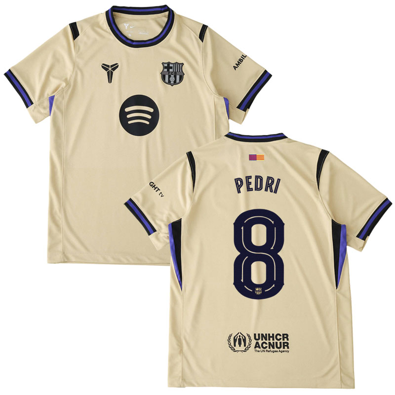 PEDRI 8 FC Barcelona fotbalový dres 2025/26 venkovní pro muže
