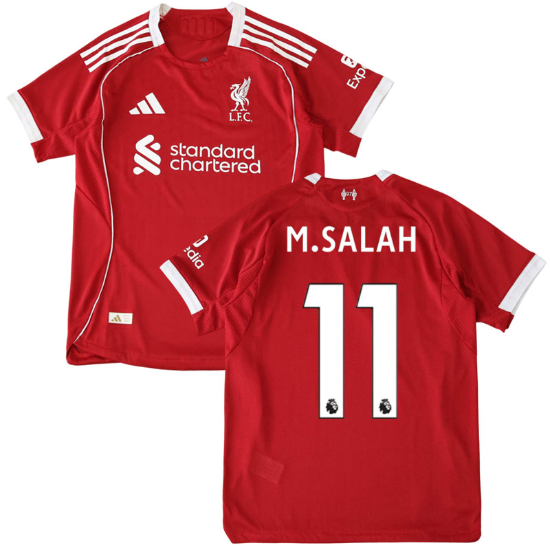 Pánský Liverpool domácí dres 2025-26 s potiskem M. Salah 11