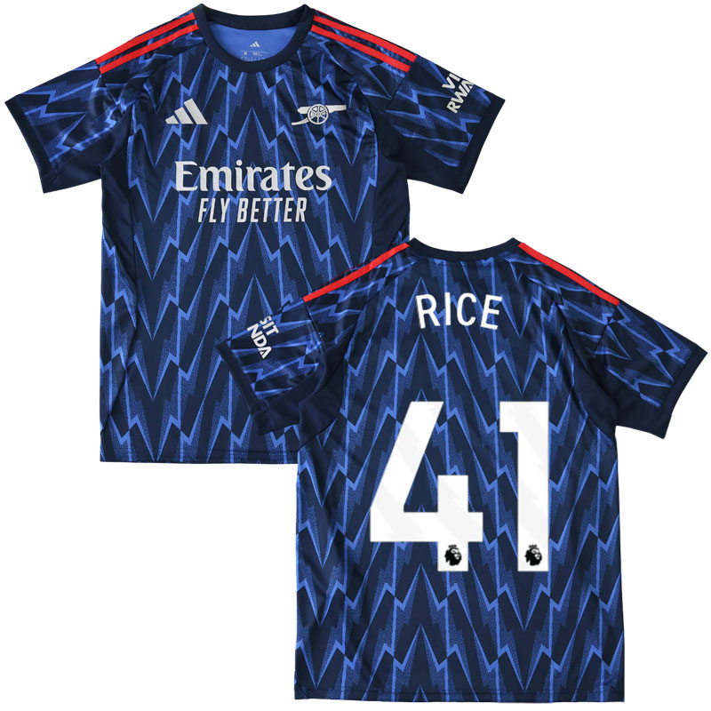 Pánský fotbalový dres Arsenal 2025/26 – venkovní varianta Rice 41