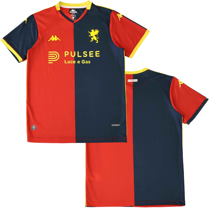 Pánský fotbalový dres Genoa CFC 2025/26 domácí triko s krátkým rukávem