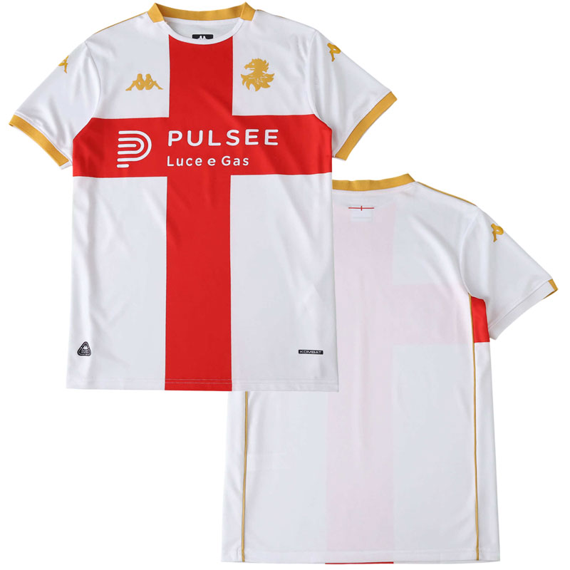 Pánský venkovní fotbalový dres Genoa CFC 2025/26 krátký rukáv