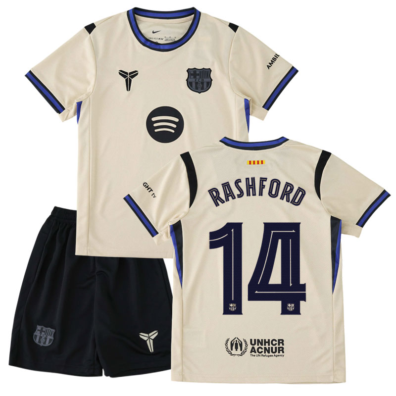 Rashford 14 FC Barcelona venkovní fotbalová sada 2025/26 pro děti