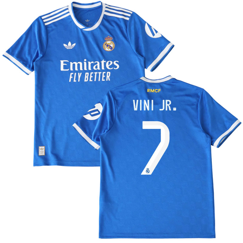 Real Madrid pánský fotbalový dres 2025/26 - třetí sada s potiskem Vini Jr. 7