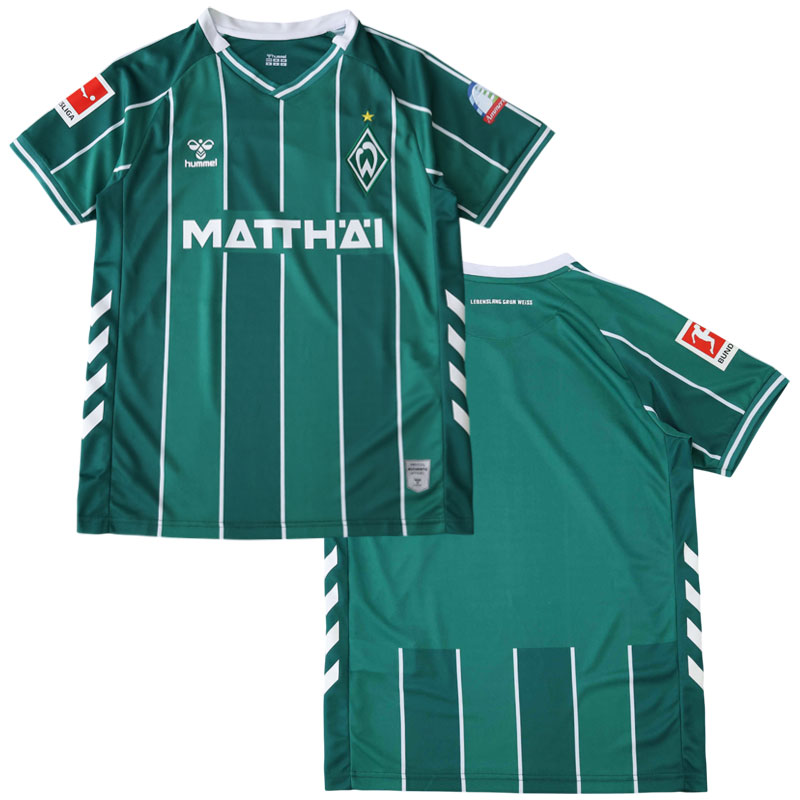 SV Werder Brémy domácí fotbalový dres 2025/26 pánský zelený