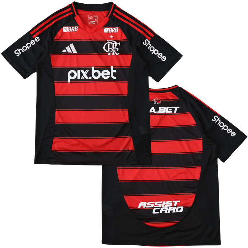 Fotbalový dres CR Flamengo 2025/26 - domácí triko se sponzorem