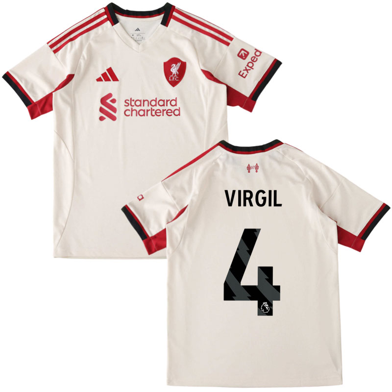 Fotbalový dres Virgil 4 Liverpool venkovní 2025/26 pro muže