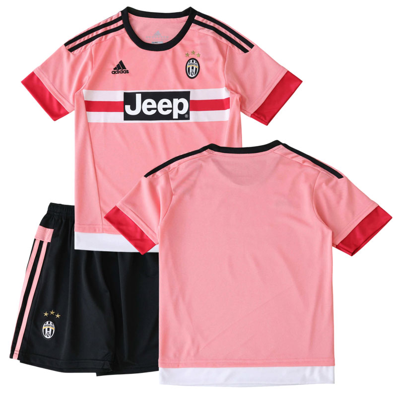 Juventus FC retro dětský fotbalový dres 2015/16 venkovní - triko + šortky