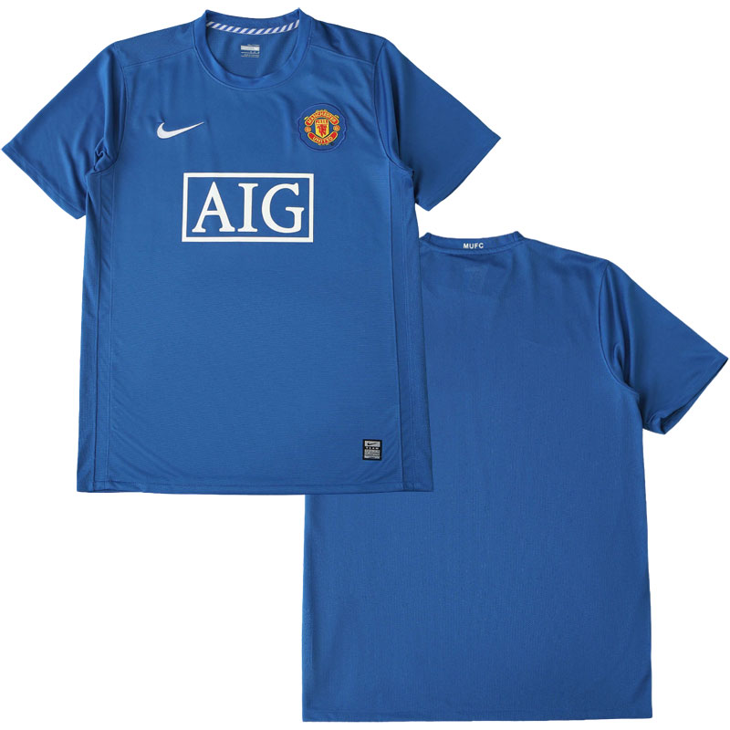 Manchester United retro 2008/09 třetí fotbalový dres