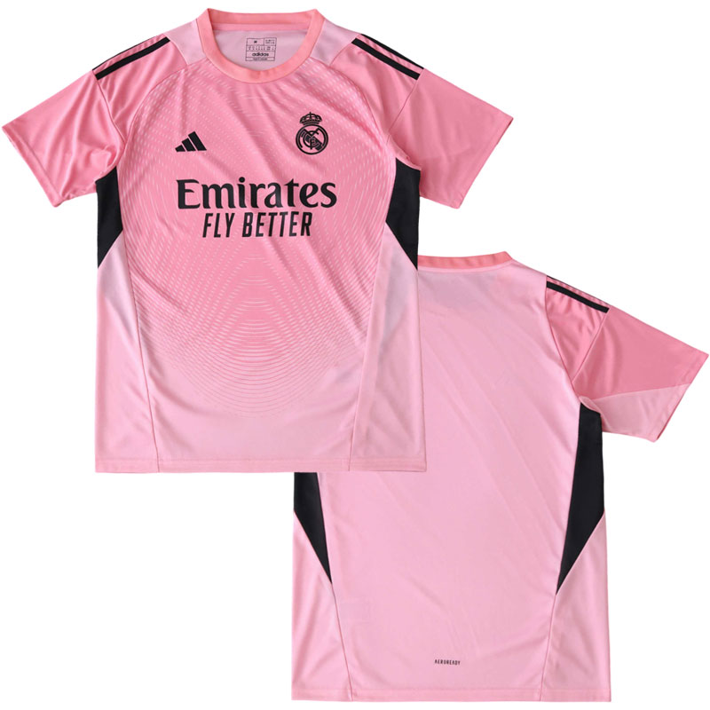 Real Madrid brankářský dres 2025/26 růžový - pánský fotbalový trikot