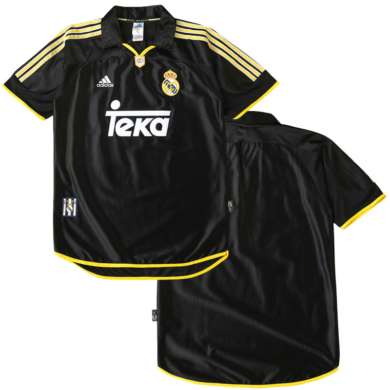 Real Madrid retro dres 1999-2000 pro muže - venkovní fotbalový trikot
