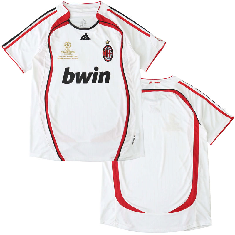 AC Milan venkovní retro dres 2006/07 - legendární bílá edice