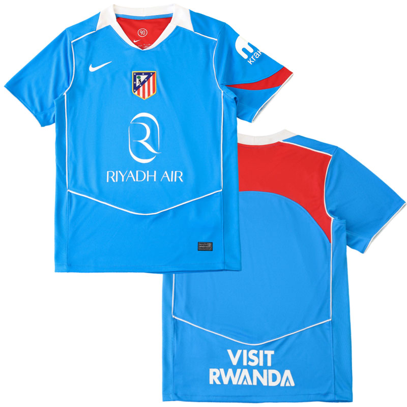 Atlético Madrid 2025/26 třetí dres - modrý pánský fotbalový trikot