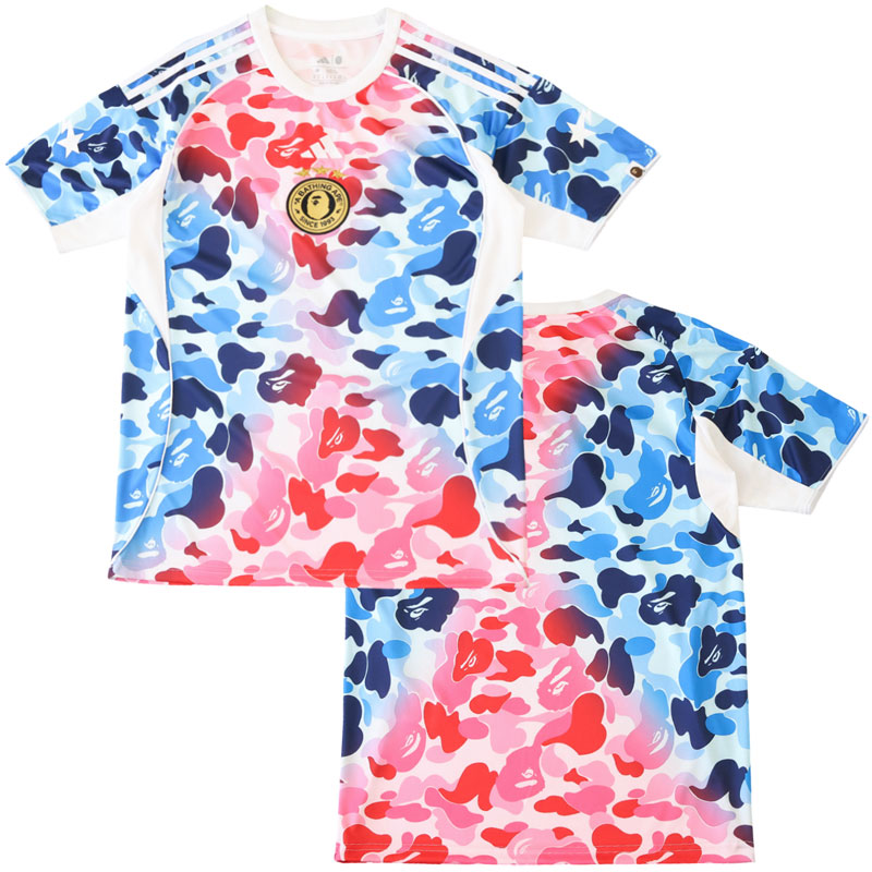 Blue BAPE Football Jersey 2026