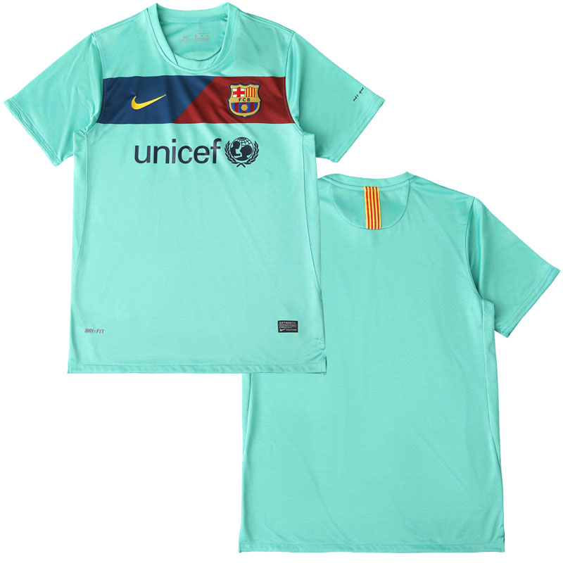 FC Barcelona 2010/11 venkovní fotbalový dres pro muže
