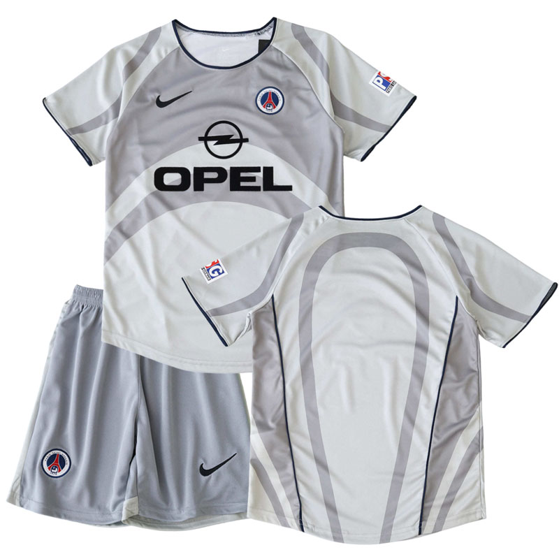 PSG venkovní dres pro děti 2001/02 - retro fotbalový komplet