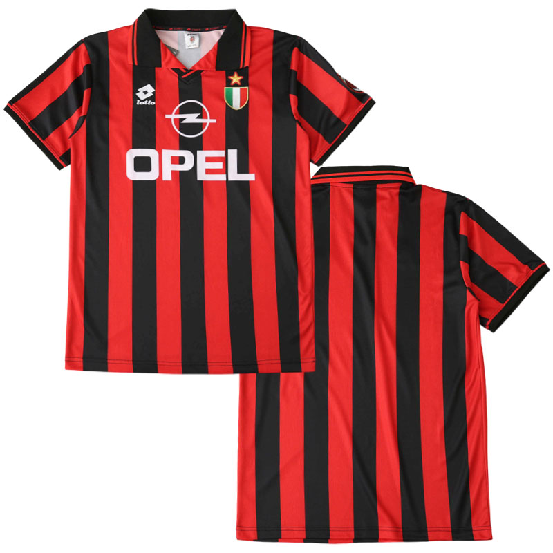Pánský dres AC Milan 1996/97 - retro domácí fotbalový trikot