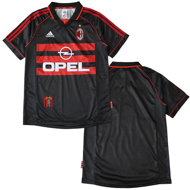 Pánský retro fotbalový dres AC Milan 1998/99 - třetí edice