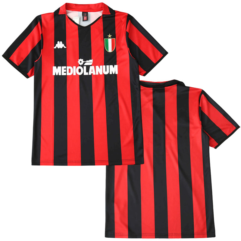 Retro AC Milan 1988/89 domácí fotbalový dres