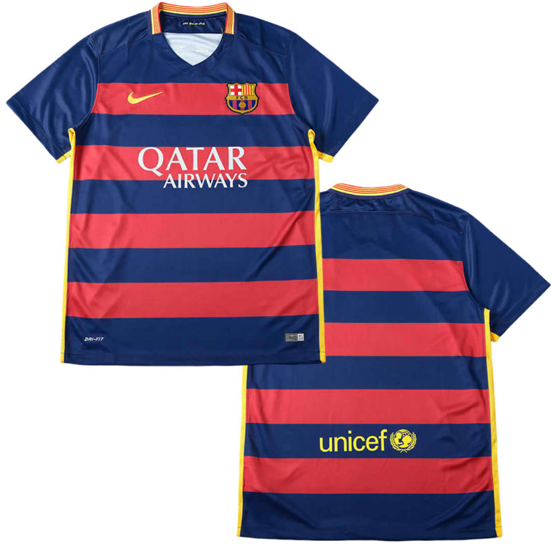 Retro fotbalový dres FC Barcelona 2015/16 - domácí edice pro muže
