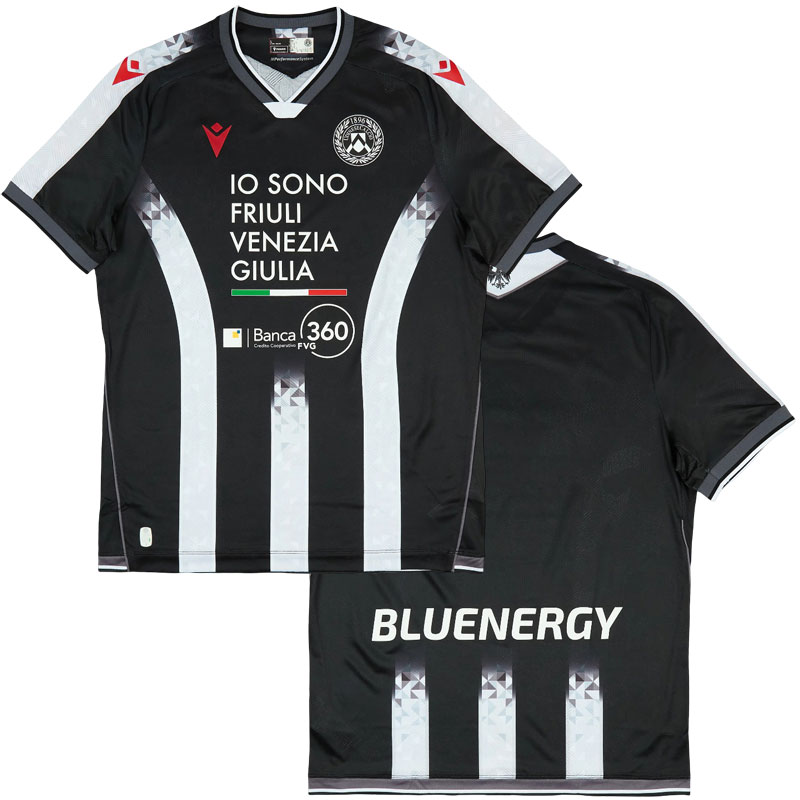 Udinese Calcio 2025/26 domácí dres - černý pánský fotbalový dres