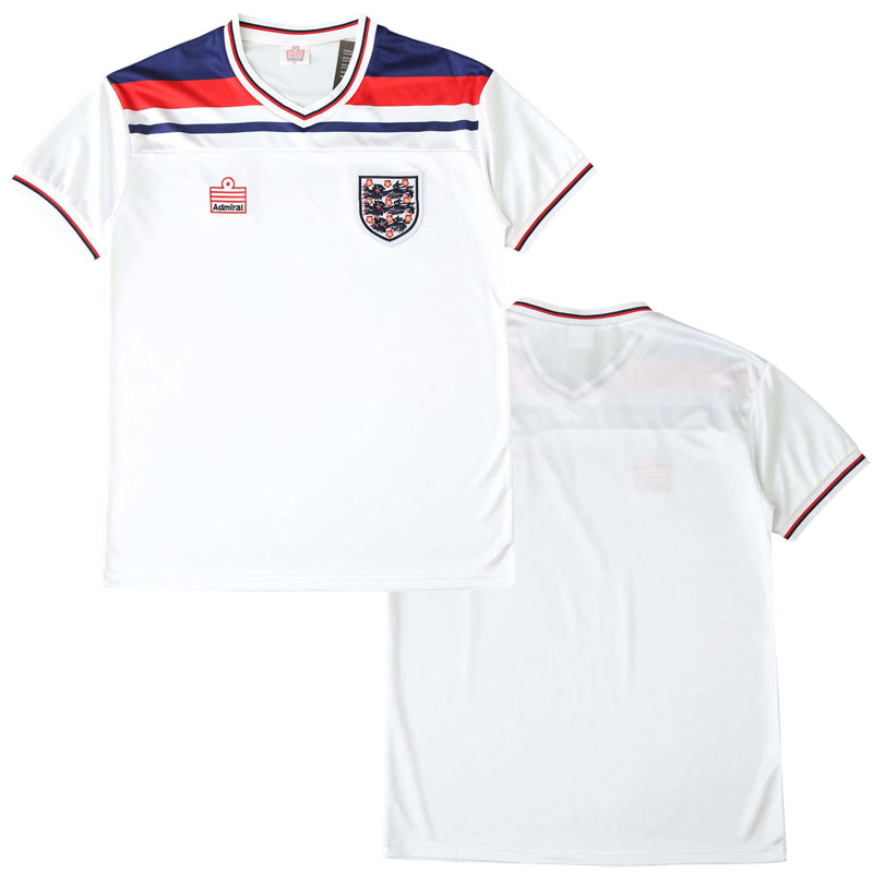 Anglie 1982 retro domácí fotbalový dres – pánský klasický styl