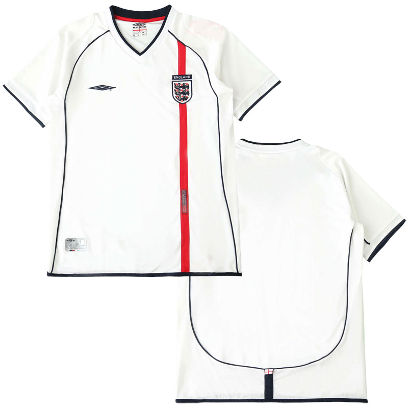 Anglie 2002 domácí dres – klasický retro fotbalový dres pro muže