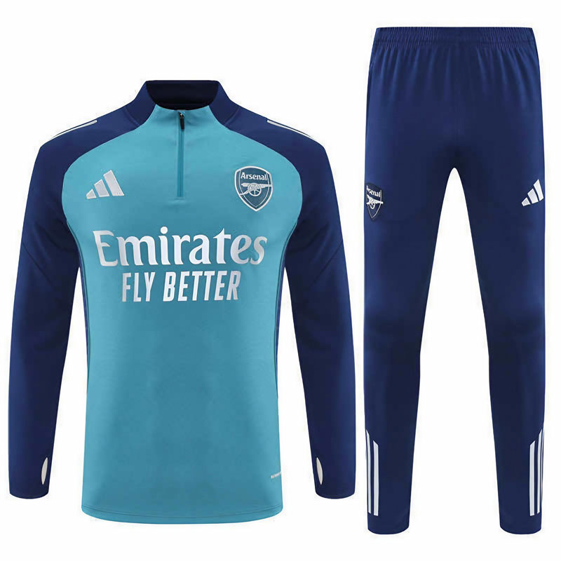 Arsenal 25/26 tréninková souprava - half-zip mikina s dlouhým rukávem + kalhoty