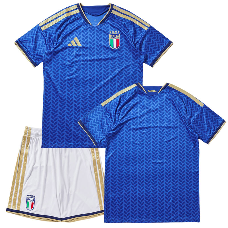 Itálie 2026 dětský dres MS - domácí fotbalová sada s kraťasy