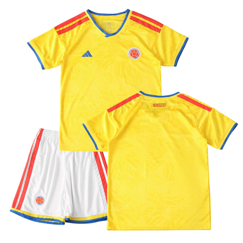 Kolumbie 2026 domácí dětský dres - fotbalová souprava pro děti