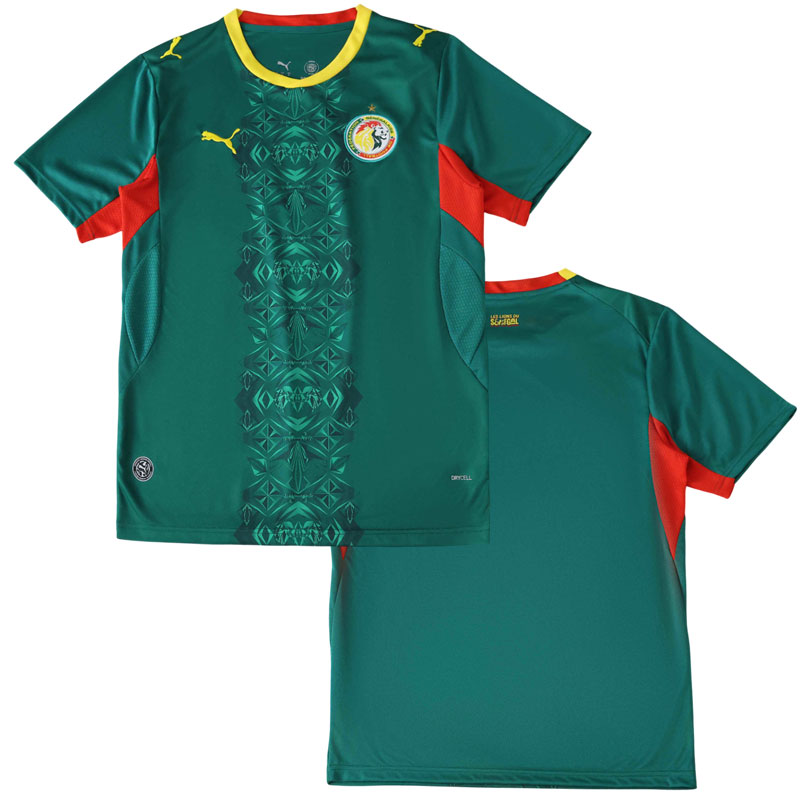 Senegal 2026 venkovní zelený fotbalový dres – MS 2026