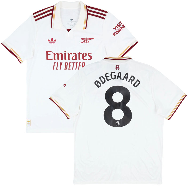 Arsenal FC 2025/26 třetí dres s potiskem Ødegaard 8