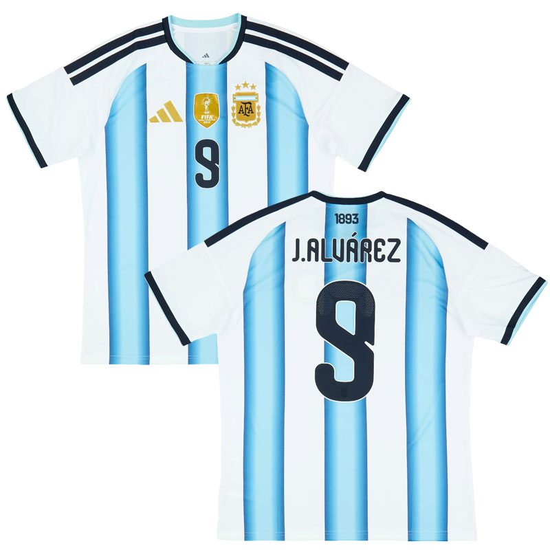 J. Alvarez 9 Argentina domácí fotbalový dres 2026/27