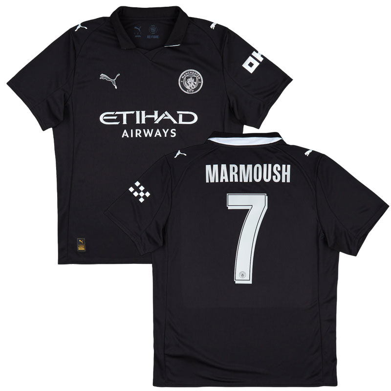 Man City venkovní fotbalový dres 2025/26 - Marmoush 7 pánský dres