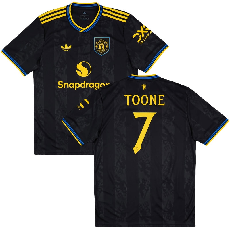 Manchester United třetí dres 2025/26 s potiskem Toone 7