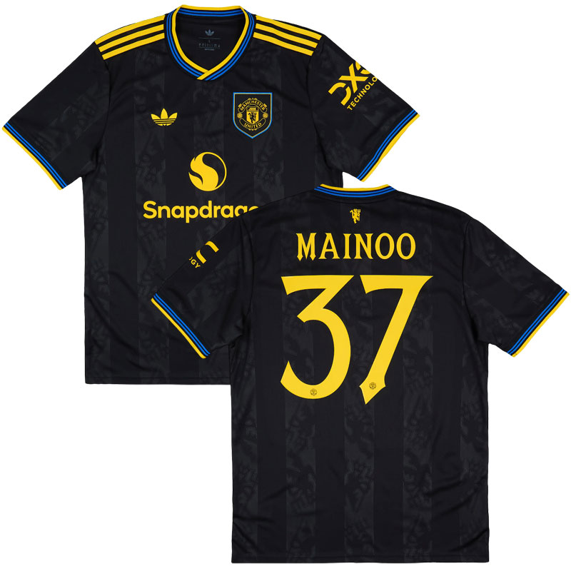 Pánský fotbalový dres Manchester United 2025/26 třetí sada – Mainoo 37