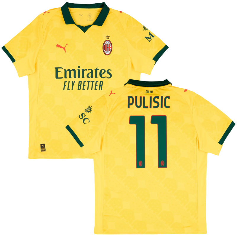 Pánský třetí dres AC Milan 2025/26 – Pulisic 11 na zádech
