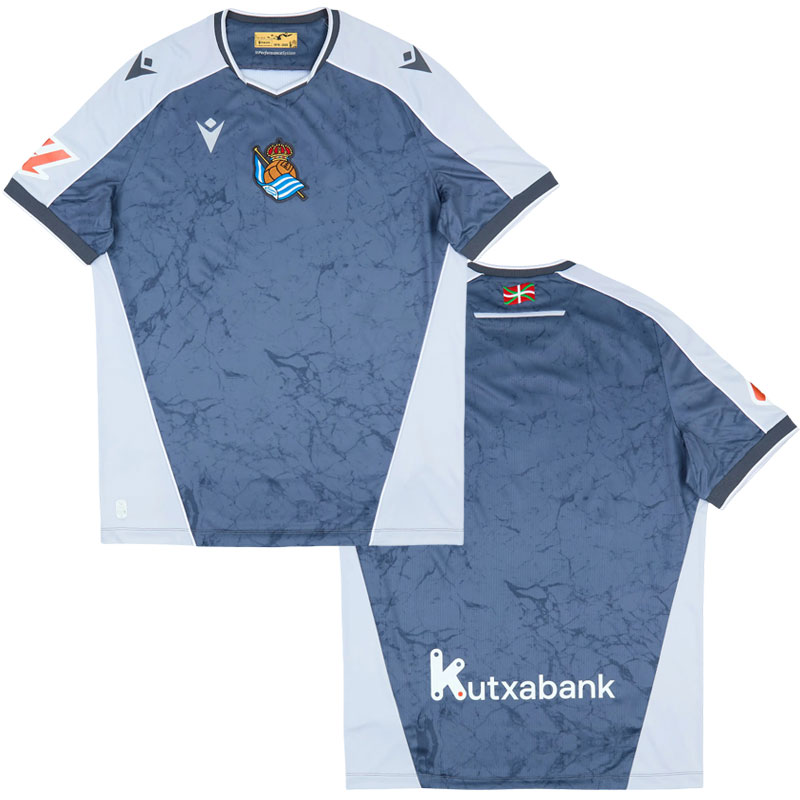 Real Sociedad venkovní dres 2025/26 – pánský fotbalový dres krátký rukáv