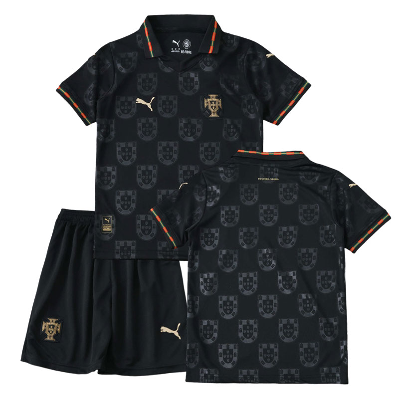 Portugal 2026 dětský fotbalový dres – speciální edice Tribute to Eusébio